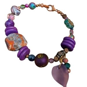 Handmade Colorful Beaded Bracelet